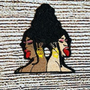 Cardi B and Megan Thee Stallion iron on patch
